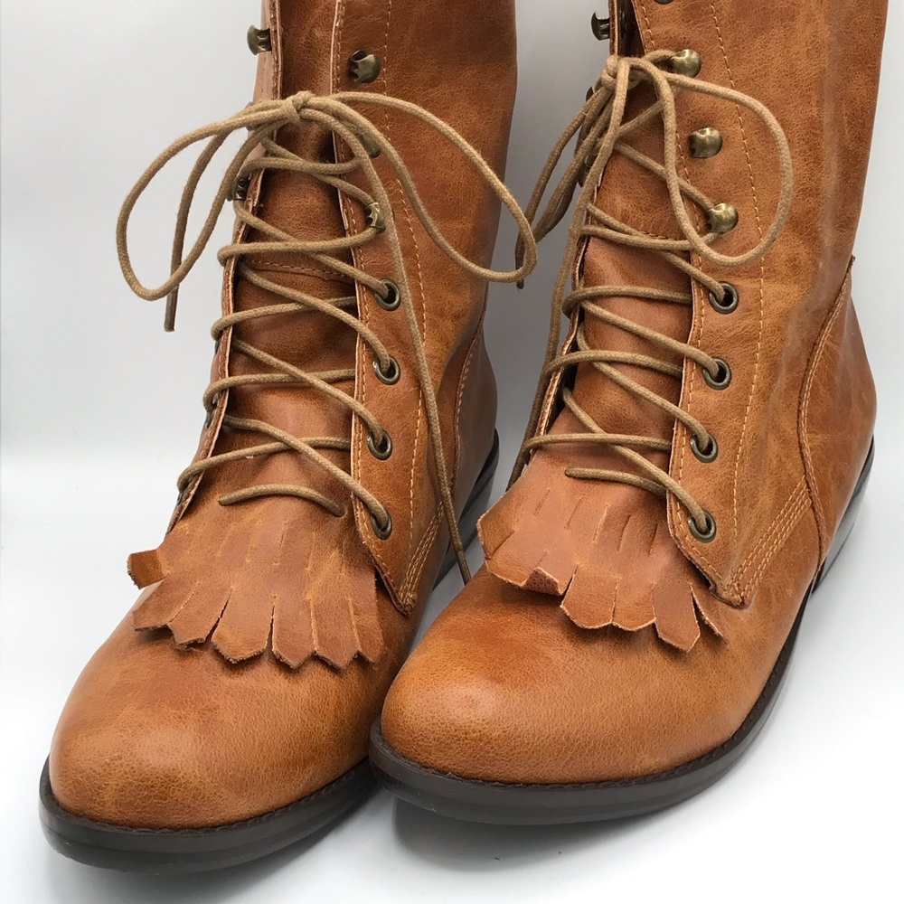 NWT We Who See Size 39 Tan ‘Rodeo’ Boots